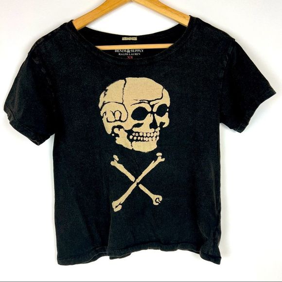 Denim & Supply Ralph Lauren Tops - Ralph Lauren Denim & Supply Skull tee